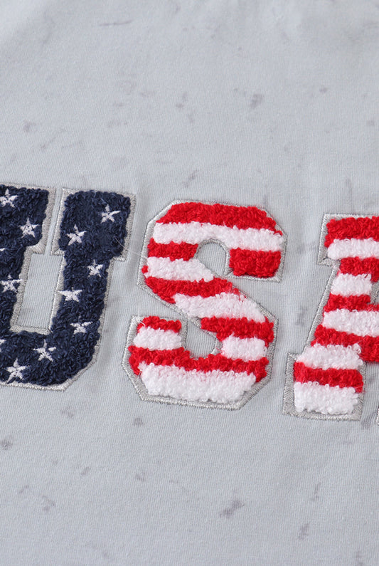 USA French knot women’s top