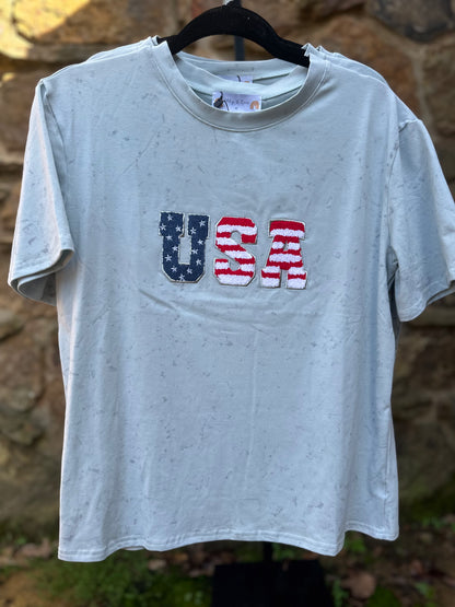 USA French knot women’s top